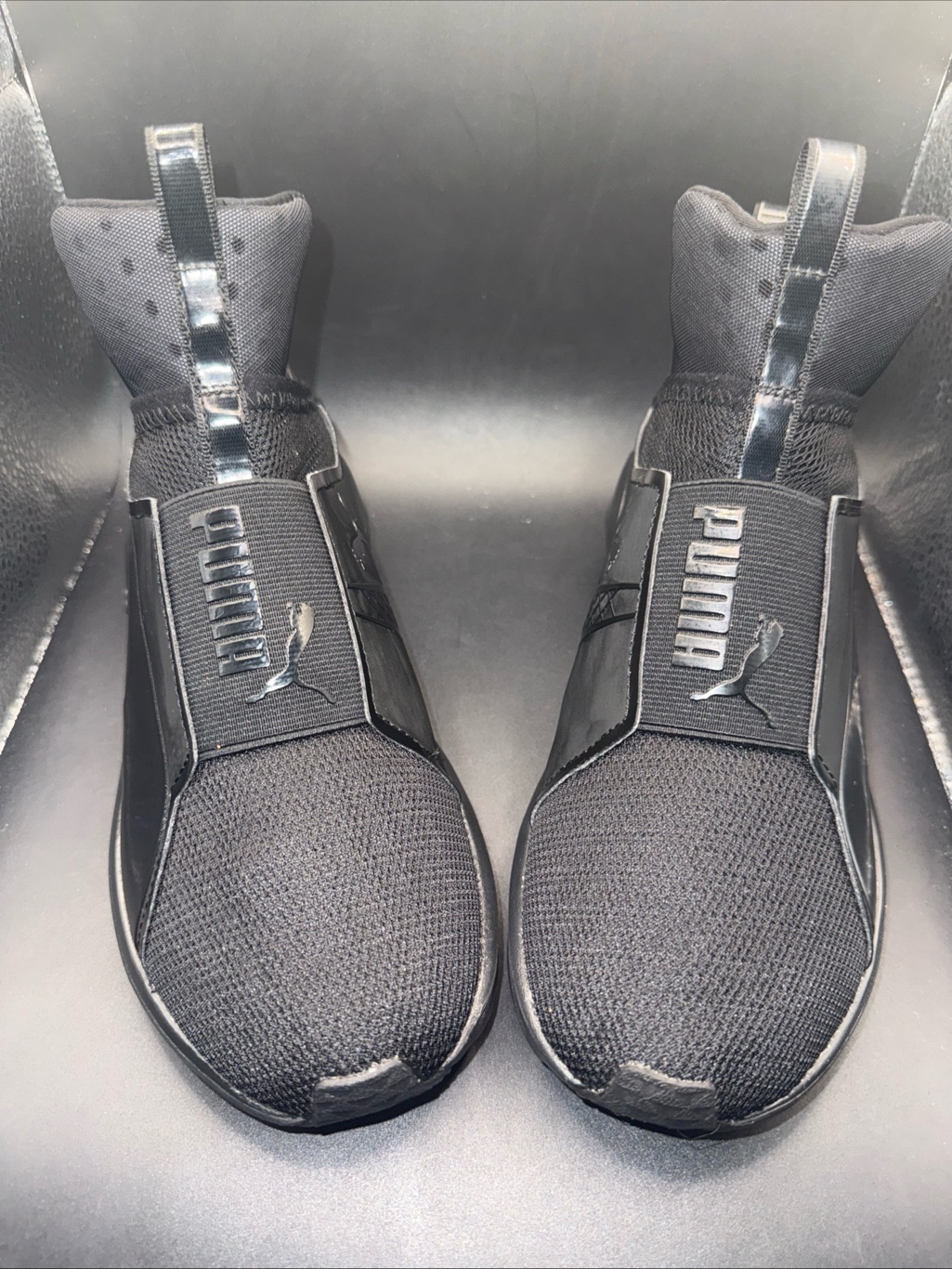 Size 6  Puma Fierce Core Black Wmns 18897701 Very Clean No Box Excellent